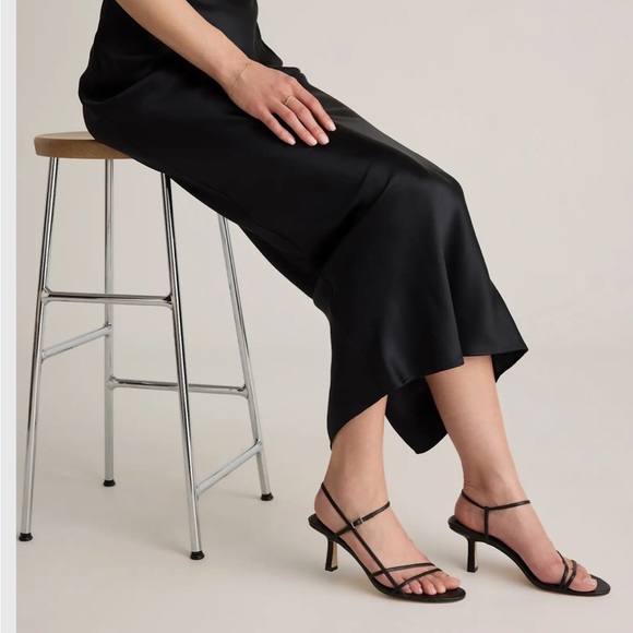 Quince Italian Leather 70mm Strappy Heel size 8 - Picture 2 of 8